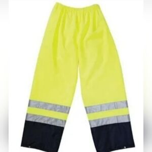 Radwear Class E Mesh Safety Pants Green S/M